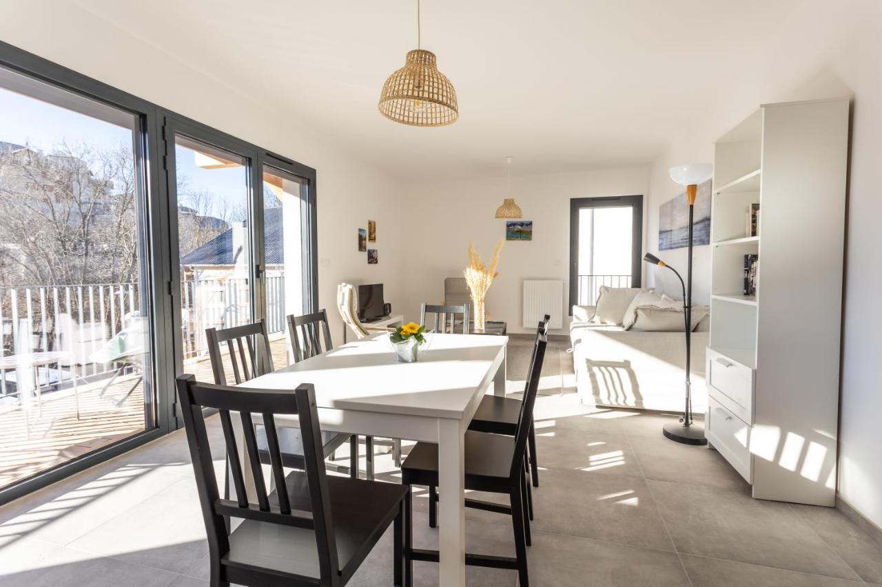 Ferienwohnung Au Calme Des Sommets - Vue Montagne Embrun Exterior foto